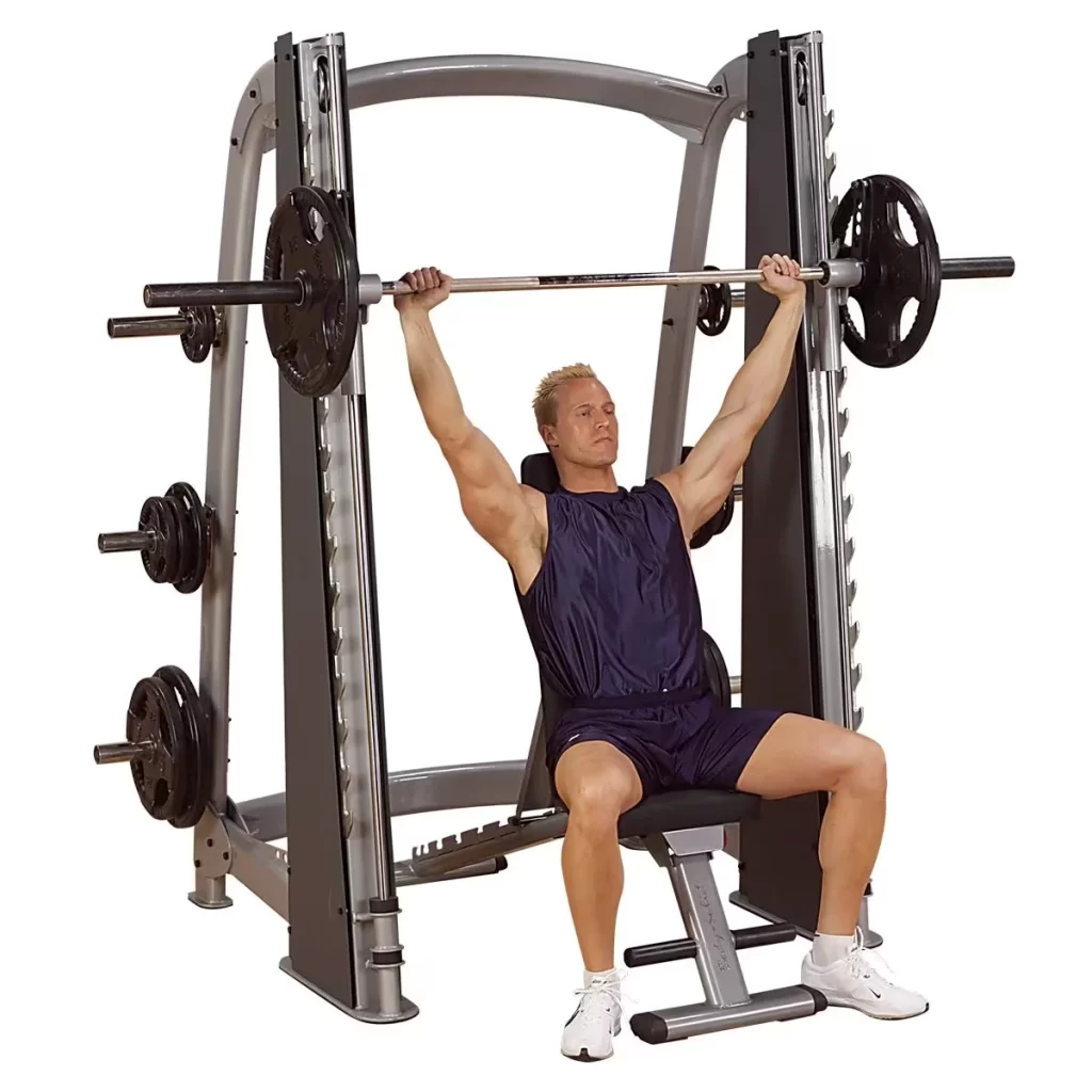 B Body Solid SCB1000 Pro Clubline Counter-Balanced Smith Machine