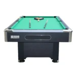 Murano Wooden Pool/Billiard Table, 8 Feet, Green