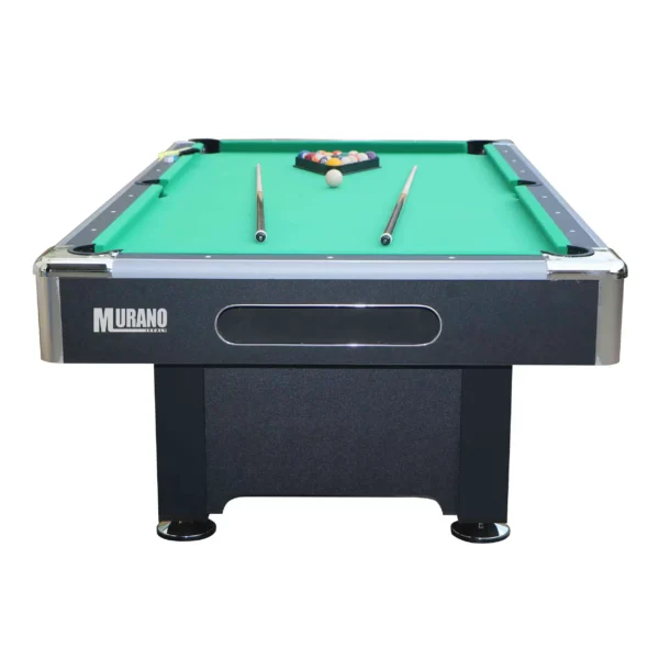 Murano Wooden Pool/Billiard Table, 8 Feet, Green