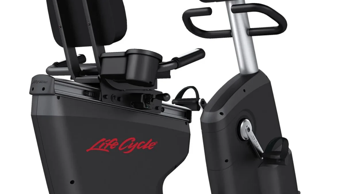 Life cycle recumbent exercise bike sale